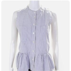 sea new york sleeveless peplum top